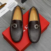 Cheap Salvatore Ferragamo Leather Shoes For Men #1407790 Replica Wholesale [$82.00 USD] [ITEM#1407790] on Replica Salvatore Ferragamo Leather Shoes