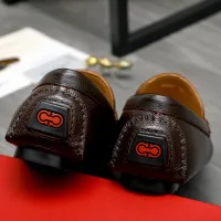 Cheap Salvatore Ferragamo Leather Shoes For Men #1407790 Replica Wholesale [$82.00 USD] [ITEM#1407790] on Replica Salvatore Ferragamo Leather Shoes