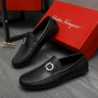 Cheap Salvatore Ferragamo Leather Shoes For Men #1407791 Replica Wholesale [$82.00 USD] [ITEM#1407791] on Replica Salvatore Ferragamo Leather Shoes