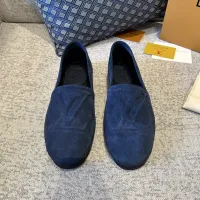Cheap Louis Vuitton Flat Shoes For Men #1407812 Replica Wholesale [$122.00 USD] [ITEM#1407812] on Replica Louis Vuitton Flat Shoes