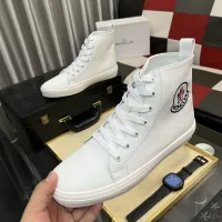 Cheap Moncler High Tops Shoes For Men #1407837 Replica Wholesale [$85.00 USD] [ITEM#1407837] on Replica Moncler High Tops Shoes