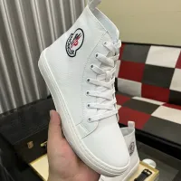 Cheap Moncler High Tops Shoes For Men #1407837 Replica Wholesale [$85.00 USD] [ITEM#1407837] on Replica Moncler High Tops Shoes