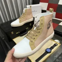 Cheap Moncler High Tops Shoes For Men #1407838 Replica Wholesale [$85.00 USD] [ITEM#1407838] on Replica Moncler High Tops Shoes