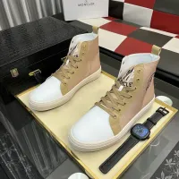 Cheap Moncler High Tops Shoes For Men #1407838 Replica Wholesale [$85.00 USD] [ITEM#1407838] on Replica Moncler High Tops Shoes