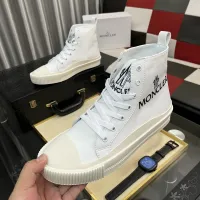 Cheap Moncler High Tops Shoes For Men #1407840 Replica Wholesale [$85.00 USD] [ITEM#1407840] on Replica Moncler High Tops Shoes