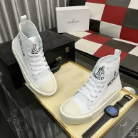 Cheap Moncler High Tops Shoes For Men #1407840 Replica Wholesale [$85.00 USD] [ITEM#1407840] on Replica Moncler High Tops Shoes