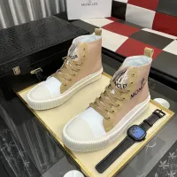 Cheap Moncler High Tops Shoes For Men #1407844 Replica Wholesale [$85.00 USD] [ITEM#1407844] on Replica Moncler High Tops Shoes