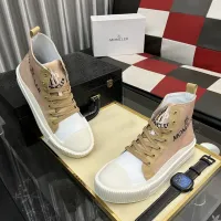 Cheap Moncler High Tops Shoes For Men #1407844 Replica Wholesale [$85.00 USD] [ITEM#1407844] on Replica Moncler High Tops Shoes