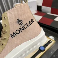 Cheap Moncler High Tops Shoes For Men #1407844 Replica Wholesale [$85.00 USD] [ITEM#1407844] on Replica Moncler High Tops Shoes