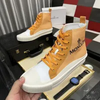 Cheap Moncler High Tops Shoes For Men #1407845 Replica Wholesale [$85.00 USD] [ITEM#1407845] on Replica Moncler High Tops Shoes