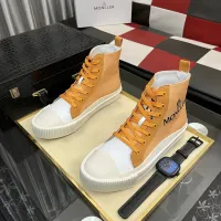 Cheap Moncler High Tops Shoes For Men #1407845 Replica Wholesale [$85.00 USD] [ITEM#1407845] on Replica Moncler High Tops Shoes