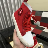 Cheap Moncler High Tops Shoes For Men #1407932 Replica Wholesale [$85.00 USD] [ITEM#1407932] on Replica Moncler High Tops Shoes