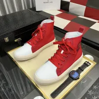 Cheap Moncler High Tops Shoes For Men #1407932 Replica Wholesale [$85.00 USD] [ITEM#1407932] on Replica Moncler High Tops Shoes
