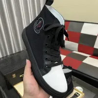 Cheap Moncler High Tops Shoes For Men #1407933 Replica Wholesale [$85.00 USD] [ITEM#1407933] on Replica Moncler High Tops Shoes