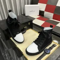 Cheap Moncler High Tops Shoes For Men #1407933 Replica Wholesale [$85.00 USD] [ITEM#1407933] on Replica Moncler High Tops Shoes