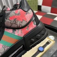 Cheap Gucci High Tops Shoes For Men #1408215 Replica Wholesale [$85.00 USD] [ITEM#1408215] on Replica Gucci High Tops Shoes