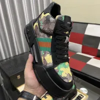 Cheap Gucci High Tops Shoes For Men #1408217 Replica Wholesale [$85.00 USD] [ITEM#1408217] on Replica Gucci High Tops Shoes