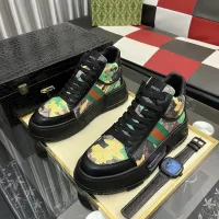 Cheap Gucci High Tops Shoes For Men #1408217 Replica Wholesale [$85.00 USD] [ITEM#1408217] on Replica Gucci High Tops Shoes
