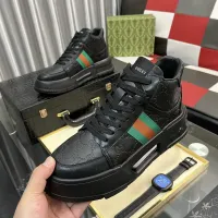 Cheap Gucci High Tops Shoes For Men #1408218 Replica Wholesale [$85.00 USD] [ITEM#1408218] on Replica Gucci High Tops Shoes