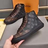 Cheap Louis Vuitton High Tops Shoes For Men #1408220 Replica Wholesale [$85.00 USD] [ITEM#1408220] on Replica Louis Vuitton High Tops Shoes