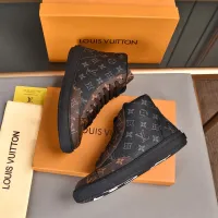 Cheap Louis Vuitton High Tops Shoes For Men #1408220 Replica Wholesale [$85.00 USD] [ITEM#1408220] on Replica Louis Vuitton High Tops Shoes