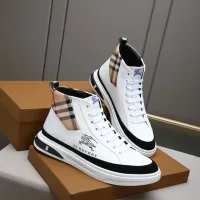 Cheap Burberry High Tops Shoes For Men #1408221 Replica Wholesale [$85.00 USD] [ITEM#1408221] on Replica Burberry High Tops Shoes