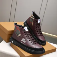 Cheap Burberry High Tops Shoes For Men #1408222 Replica Wholesale [$85.00 USD] [ITEM#1408222] on Replica Burberry High Tops Shoes