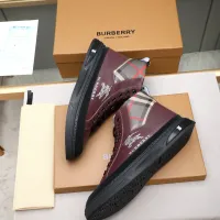 Cheap Burberry High Tops Shoes For Men #1408222 Replica Wholesale [$85.00 USD] [ITEM#1408222] on Replica Burberry High Tops Shoes