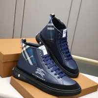 Cheap Burberry High Tops Shoes For Men #1408223 Replica Wholesale [$85.00 USD] [ITEM#1408223] on Replica Burberry High Tops Shoes