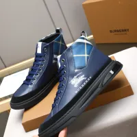 Cheap Burberry High Tops Shoes For Men #1408223 Replica Wholesale [$85.00 USD] [ITEM#1408223] on Replica Burberry High Tops Shoes