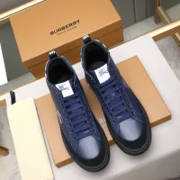 Cheap Burberry High Tops Shoes For Men #1408223 Replica Wholesale [$85.00 USD] [ITEM#1408223] on Replica Burberry High Tops Shoes