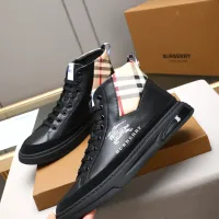 Cheap Burberry High Tops Shoes For Men #1408224 Replica Wholesale [$85.00 USD] [ITEM#1408224] on Replica Burberry High Tops Shoes