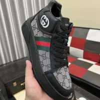 Cheap Gucci High Tops Shoes For Men #1408225 Replica Wholesale [$85.00 USD] [ITEM#1408225] on Replica Gucci High Tops Shoes