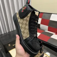 Cheap Gucci High Tops Shoes For Men #1408228 Replica Wholesale [$85.00 USD] [ITEM#1408228] on Replica Gucci High Tops Shoes