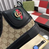 Cheap Gucci High Tops Shoes For Men #1408228 Replica Wholesale [$85.00 USD] [ITEM#1408228] on Replica Gucci High Tops Shoes