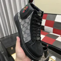 Cheap Gucci High Tops Shoes For Men #1408229 Replica Wholesale [$85.00 USD] [ITEM#1408229] on Replica Gucci High Tops Shoes