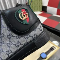 Cheap Gucci High Tops Shoes For Men #1408229 Replica Wholesale [$85.00 USD] [ITEM#1408229] on Replica Gucci High Tops Shoes