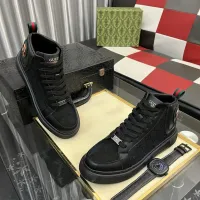 Cheap Gucci High Tops Shoes For Men #1408230 Replica Wholesale [$85.00 USD] [ITEM#1408230] on Replica Gucci High Tops Shoes