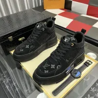 Cheap Louis Vuitton High Tops Shoes For Men #1408236 Replica Wholesale [$85.00 USD] [ITEM#1408236] on Replica Louis Vuitton High Tops Shoes
