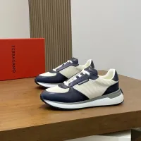 Cheap Salvatore Ferragamo Casual Shoes For Men #1408274 Replica Wholesale [$88.00 USD] [ITEM#1408274] on Replica Salvatore Ferragamo Casual Shoes