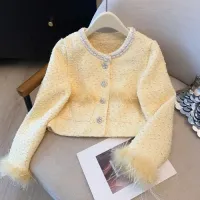 Cheap Chanel Jackets Long Sleeved For Women #1408294 Replica Wholesale [$88.00 USD] [ITEM#1408294] on Replica Chanel Jackets