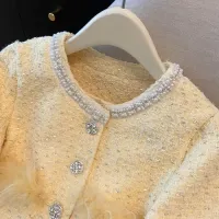 Cheap Chanel Jackets Long Sleeved For Women #1408294 Replica Wholesale [$88.00 USD] [ITEM#1408294] on Replica Chanel Jackets