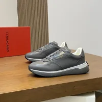 Cheap Salvatore Ferragamo Casual Shoes For Men #1408308 Replica Wholesale [$88.00 USD] [ITEM#1408308] on Replica Salvatore Ferragamo Casual Shoes