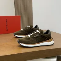 Cheap Salvatore Ferragamo Casual Shoes For Men #1408312 Replica Wholesale [$88.00 USD] [ITEM#1408312] on Replica Salvatore Ferragamo Casual Shoes