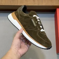 Cheap Salvatore Ferragamo Casual Shoes For Men #1408312 Replica Wholesale [$88.00 USD] [ITEM#1408312] on Replica Salvatore Ferragamo Casual Shoes