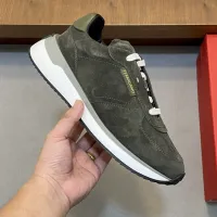 Cheap Salvatore Ferragamo Casual Shoes For Men #1408313 Replica Wholesale [$88.00 USD] [ITEM#1408313] on Replica Salvatore Ferragamo Casual Shoes