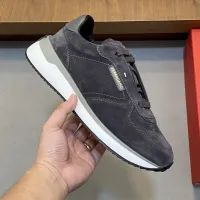 Cheap Salvatore Ferragamo Casual Shoes For Men #1408314 Replica Wholesale [$88.00 USD] [ITEM#1408314] on Replica Salvatore Ferragamo Casual Shoes