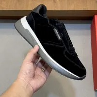 Cheap Salvatore Ferragamo Casual Shoes For Men #1408316 Replica Wholesale [$88.00 USD] [ITEM#1408316] on Replica Salvatore Ferragamo Casual Shoes