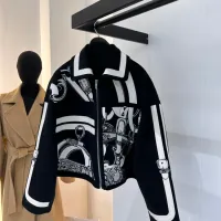 Cheap Hermes Jackets Long Sleeved For Women #1408334 Replica Wholesale [$393.39 USD] [ITEM#1408334] on Replica Hermes Jackets