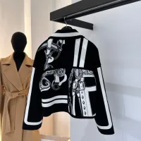 Cheap Hermes Jackets Long Sleeved For Women #1408334 Replica Wholesale [$393.39 USD] [ITEM#1408334] on Replica Hermes Jackets